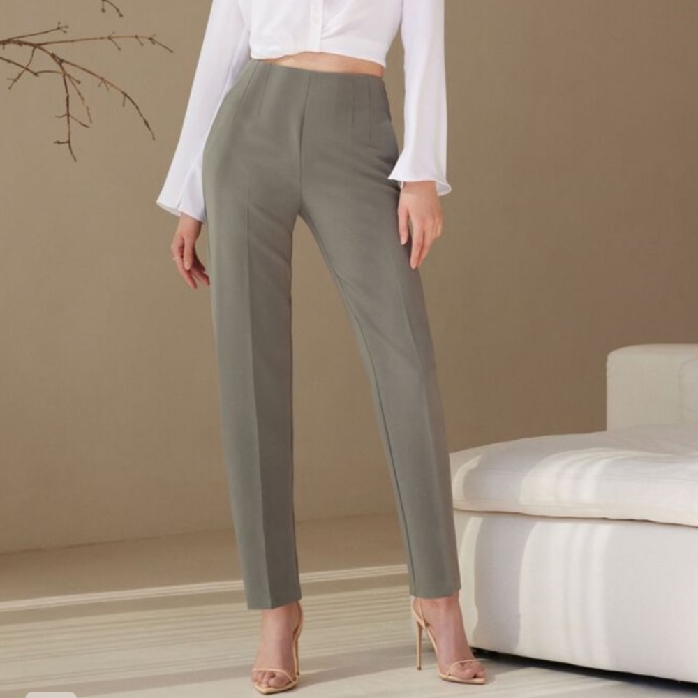 Dynamite Kendall Side Zip Slim Pant